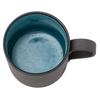 Koyo Pottery Black Earth Key Mug, Blautopas, 20402