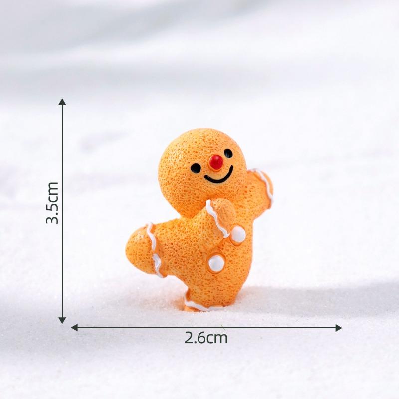 

Мікро-ландшафт Дід Мороз Сніговик Прикраси Кришталева Куля Підвісні Аксесуари Різдвяні Маленькі Прикраси 7#