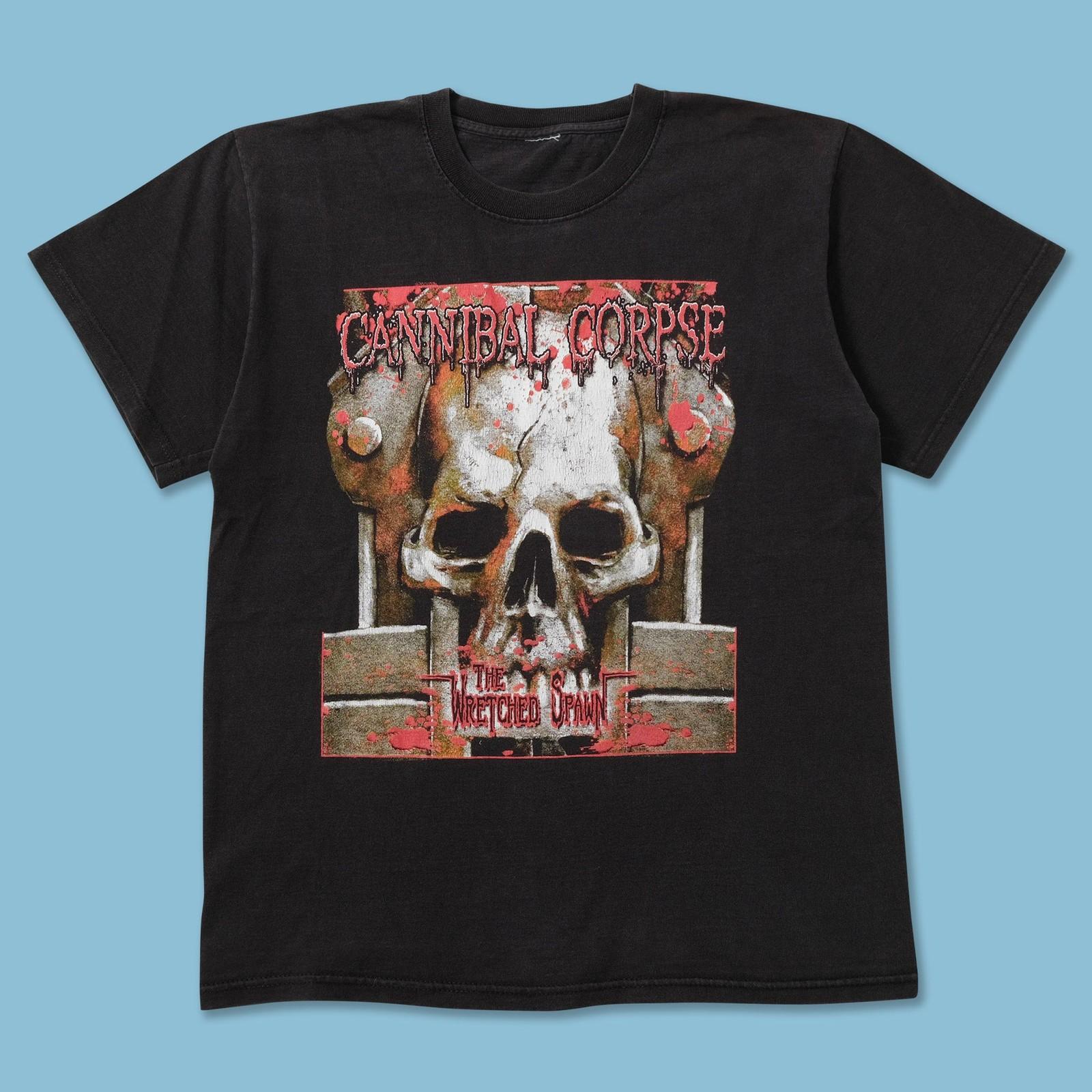 Vintage Cannibal Corpse metal band T-Shirt classic style unisex QT3477 XXL