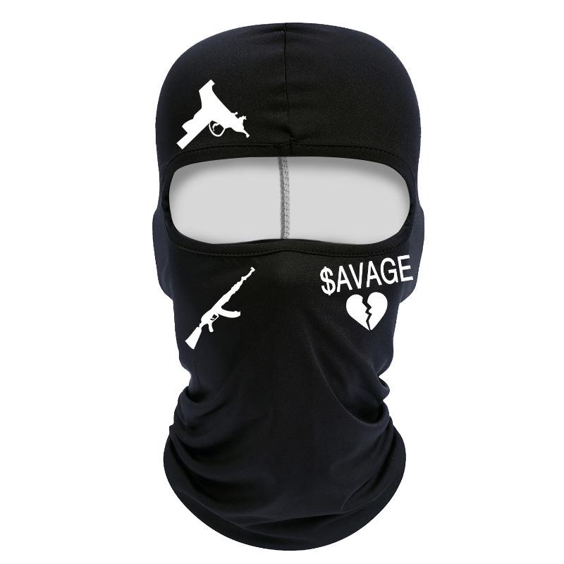 Atmungsaktive Sommer-Gesichtsmaske: Sonnencreme Sturmhaube für Radfahren, Klettern, Motorradfahren und Outdoor-Sportarten