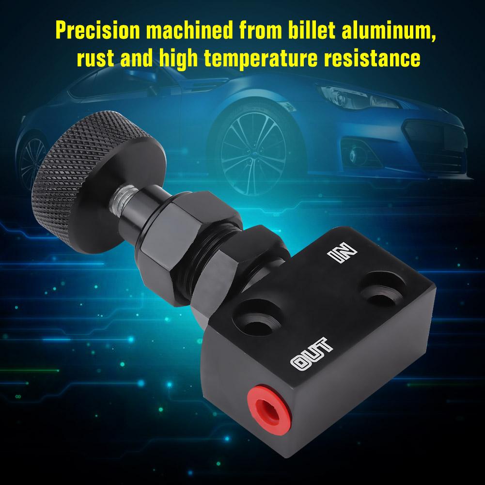 Screw type Aluminum Brake Proportion Valve Adjustable Prop Brake Bias Adjuster for Racing Car