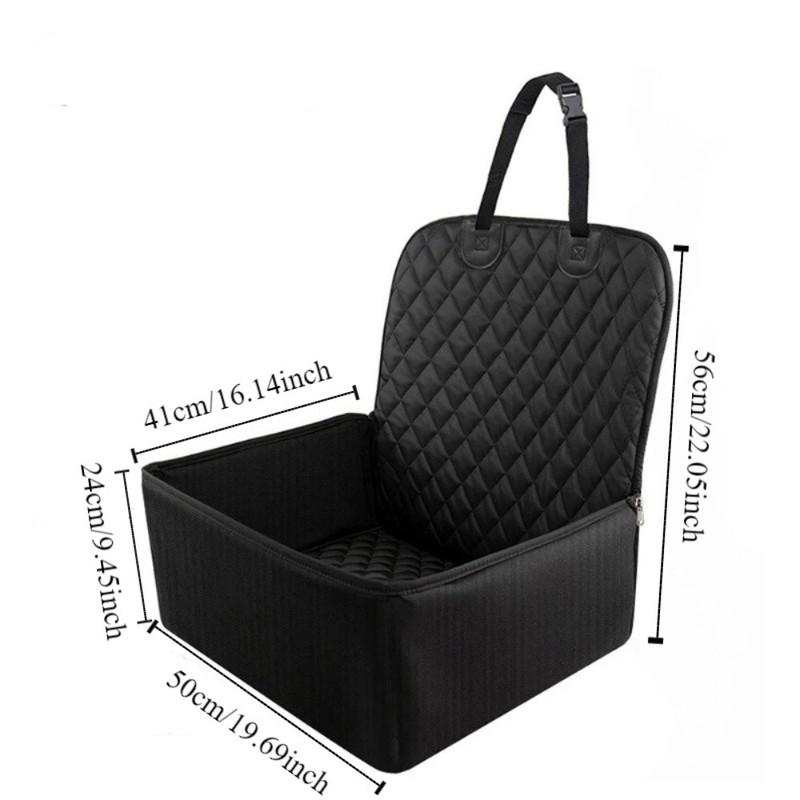 Pet Carrying Nest Scratch Proof Dog Auto Seat Non-Slip Durable Cat Basket Seat Portable Waterproof Pet Travel Mat Adventure