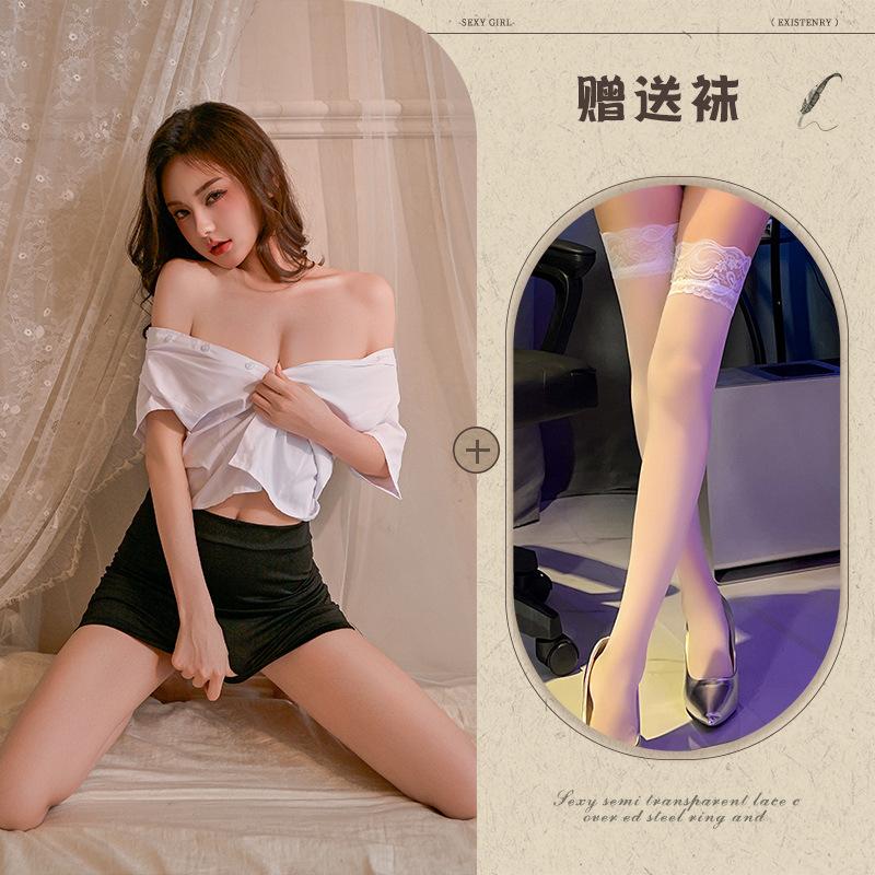Sexy Secretary Uniform New Sexy Lingerie Suit Seduction Hip Skirt Battle Robe Clothes Women