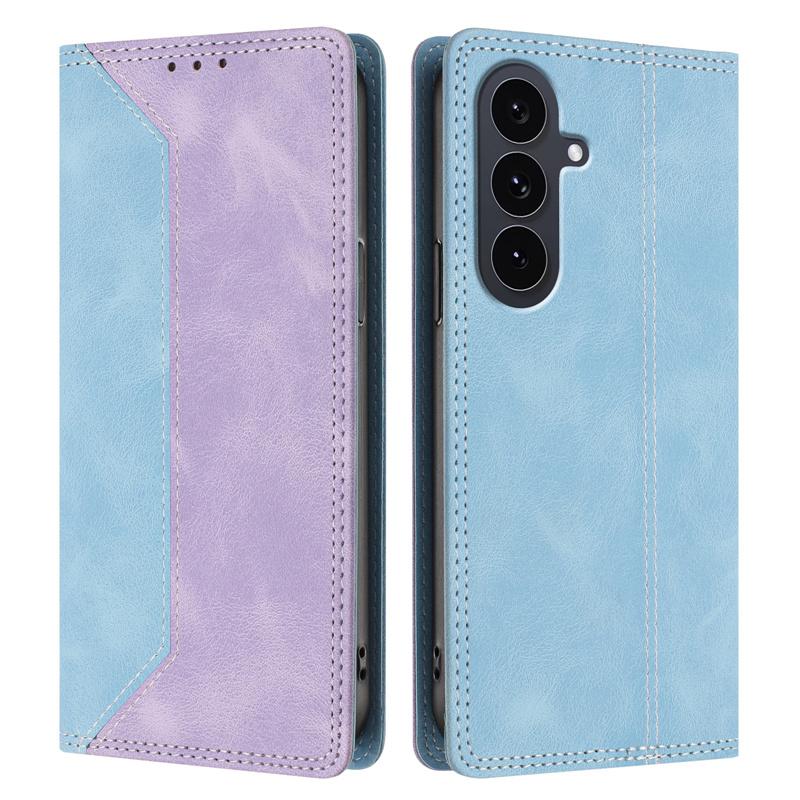 Fashion Magnetic Flip PU Leather Phone Case For Samsung Galaxy S26 Plus S25 Edge S24 FE S23 S22 S21 S20 Ultra S10 Wallet Card Holder Pocket Back Cover