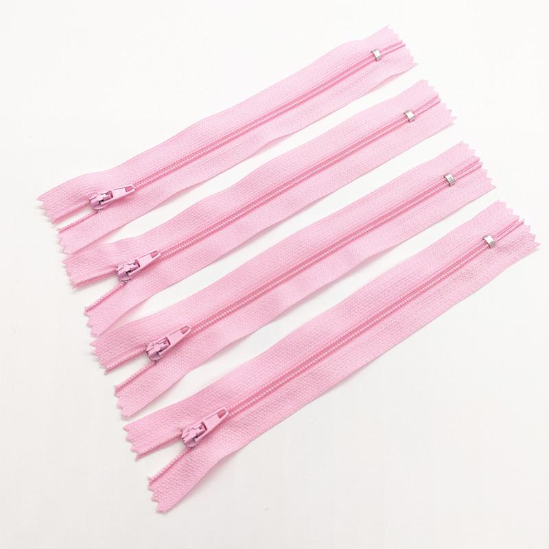 10Pcs  3# 7.5Cm-60Cm (3-24 Inches) Closed Nylon Coil Zipper  Suitable For Clothes 20 Colors Zippers For Sewing