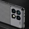 For POCO X6 Pro 5G Case For POCO X6 Pro Cover 6.67 Inch Carbon Fiber Shockproof Silicone Protective Bumper For POCO X6 Pro 5G