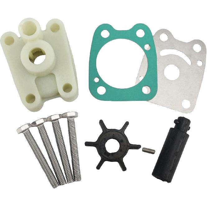68D-WG078-00 Water Pump Impeller Kit For Yamaha Outboard 2/4 Stroke 4 5 HP Engines 67D-WG078-00-00 6E0-W0078-02-00