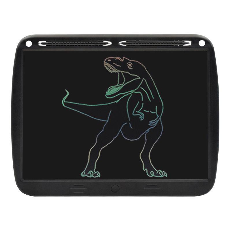 15" Rechargeable LCD Writing Board: High-Brightness Color Drawing Tablet for Smart Office and Children's Early Education.