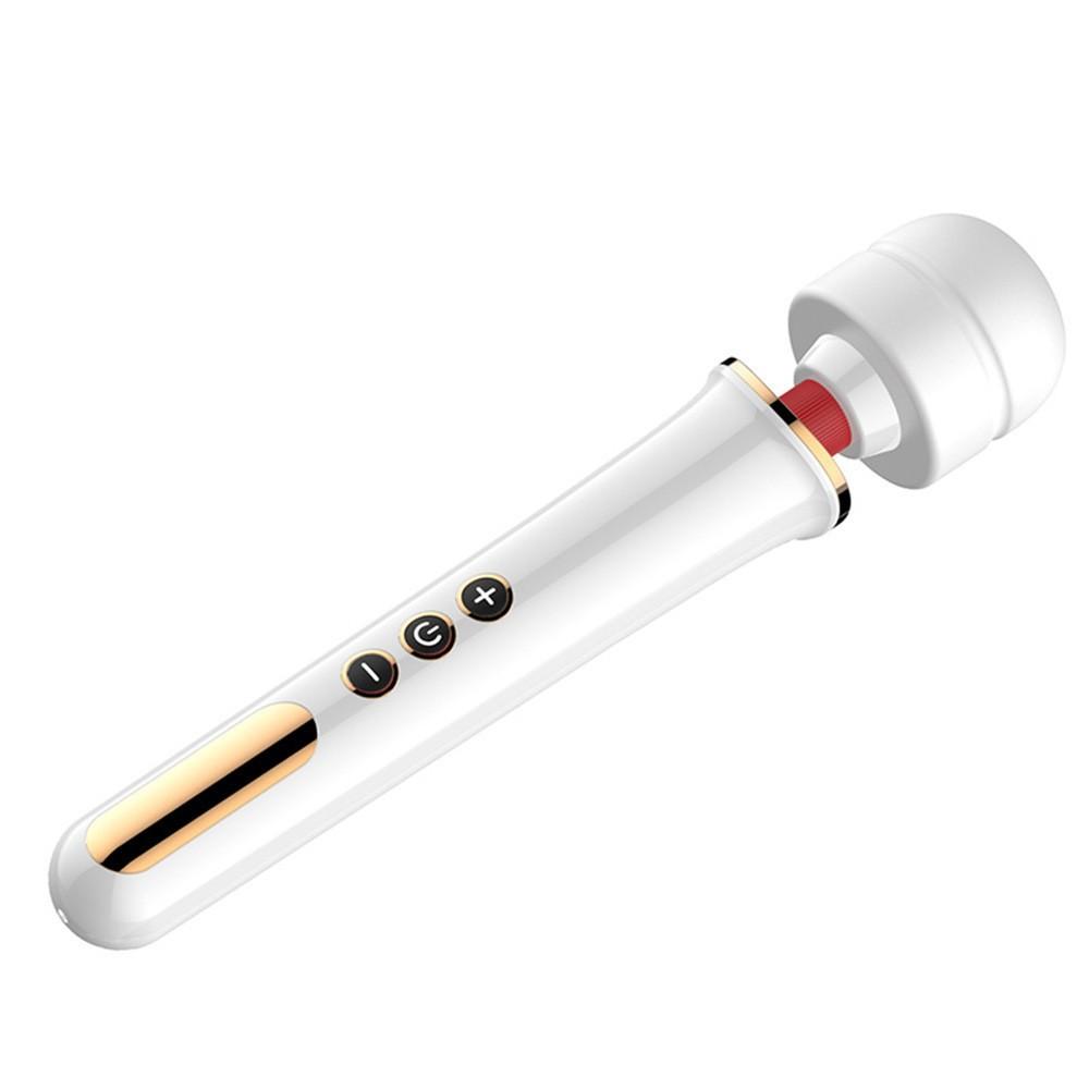 Vibrating AV Wand with 10 Modes Powerful Vibrating Massager Clitoral Stimulator G-Spot Vaginal Massager Female Adult Erotic Products
