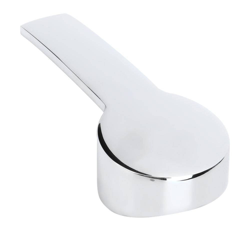 Zinc Alloy Faucet Handle 35mm Valve Core Hot Cold Water Water Tap Handle Single Lever Chrome Finish Faucet Lever Kitchen