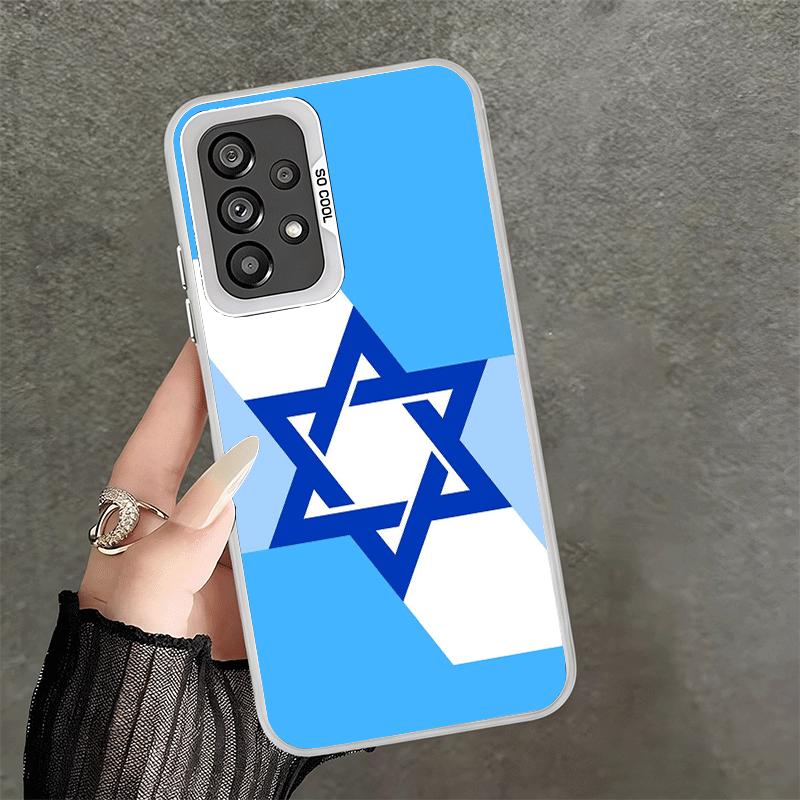 David Jewish Star Symbol Soft Phone Case for Samsung A17 A16 A15 A14 A13 A57 A56 A55 A54 A53 A37 A36 A35 A34 A33 A26 A25 A24 A23