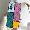 Patchwork Style Case For Samsung Galaxy A55 A15 A35 A56 A06 A16 A26 A36 A32 A52 A13 A33 A53 A14 A34 A54 A17