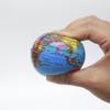 World Map Earth Globe Soft Squeeze Foam Ball Hand Wrist Exercise Stress Relief