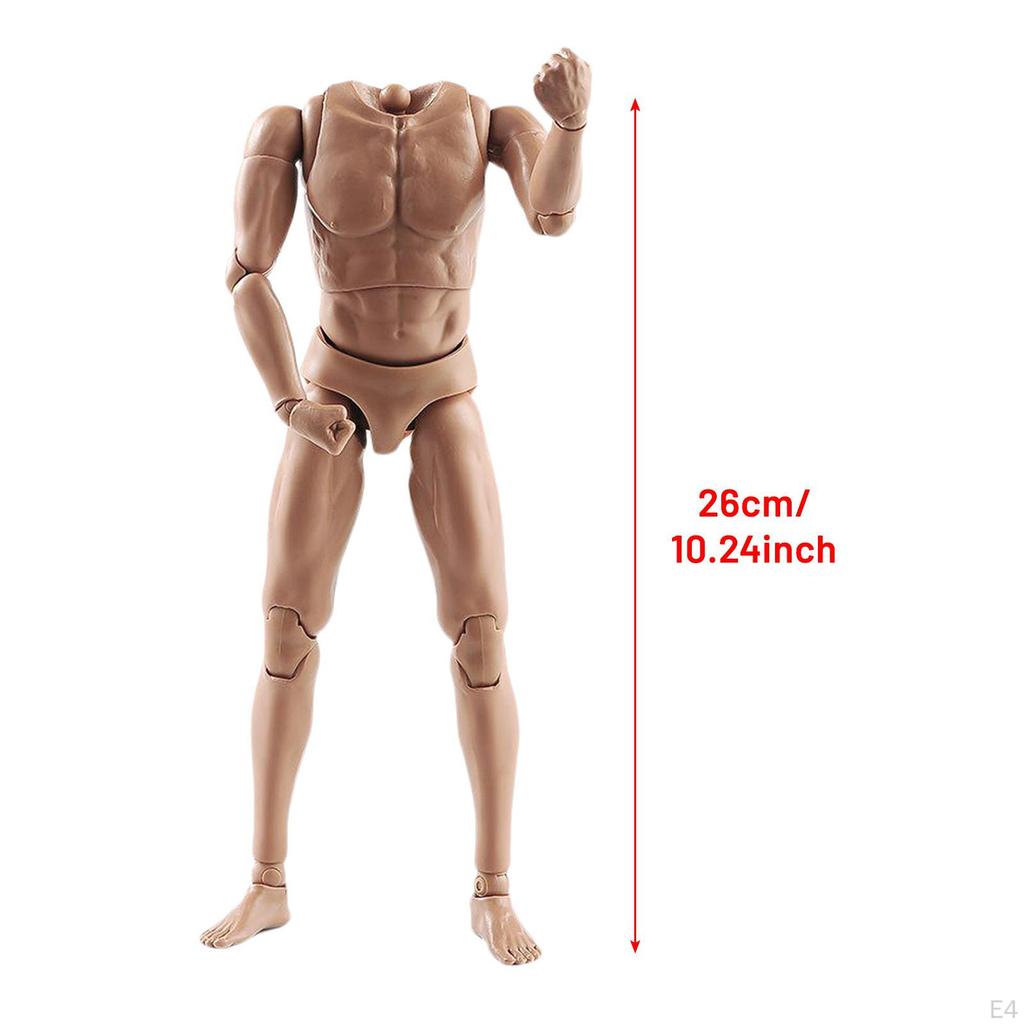 1:6 Scale Male Body Poseable 28 Joints Moveable 12" Action Figure