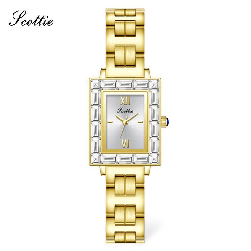 9678 Women'S Watch Steel Belt Watch Women'S Square Xiaohongshu