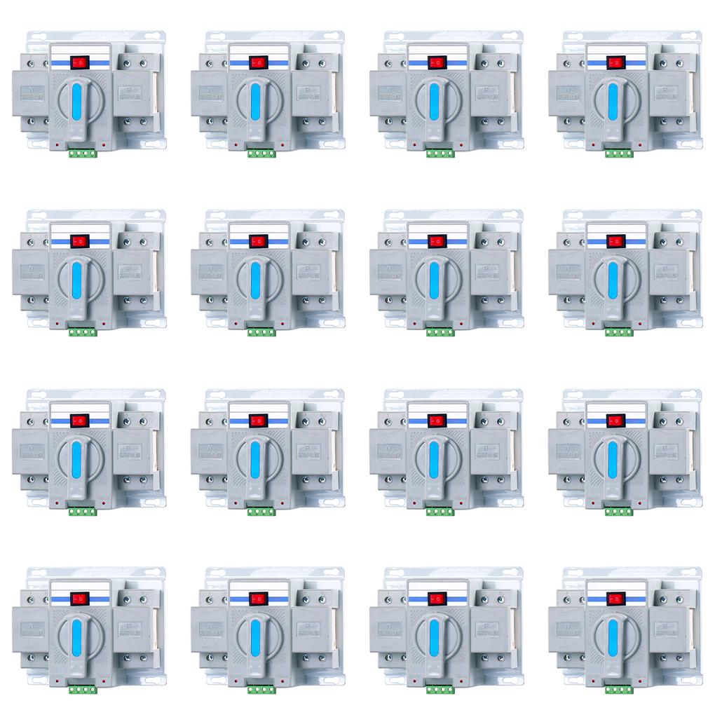 Electric Dual Power Automatic Transfer Switch Electrical Circuit Breakers Electronics Switching Conversion Type