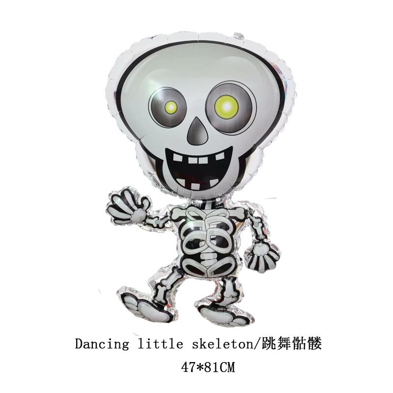 Halloween Kürbis Geist Luftballons Halloween Dekoration Spinnen Folienballon Fledermaus Globos Halloween Partyzubehör Aufblasbares Kinderspielzeug