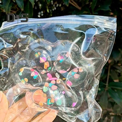 Cat Paw Squeeze Toy for Stress Relief Super Soft Texture Jelly Glitter Toys Cute Stress Release Vent Toy Multifunctional Fidget Toy for Kids Adults