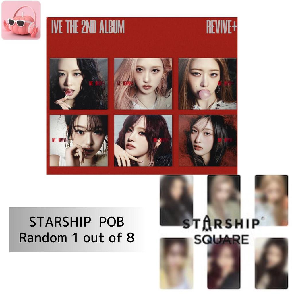 PRE-ORDER IVE THE 2ND ALBUM [REVIVE+] Digipack ver. + StarshipSquare POB
