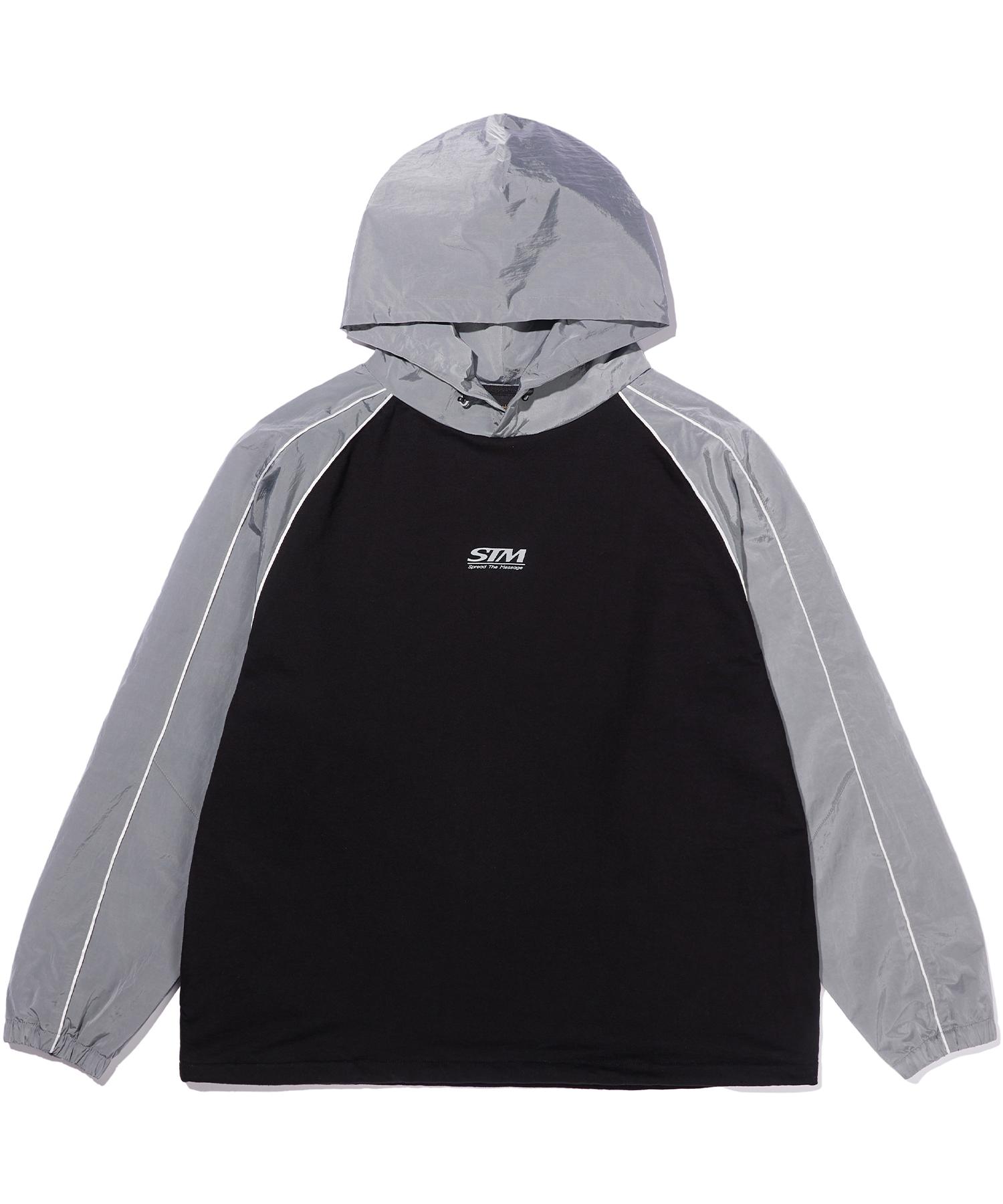 Коричневая Худи Bless Stm 2Tone - Черная Black/L