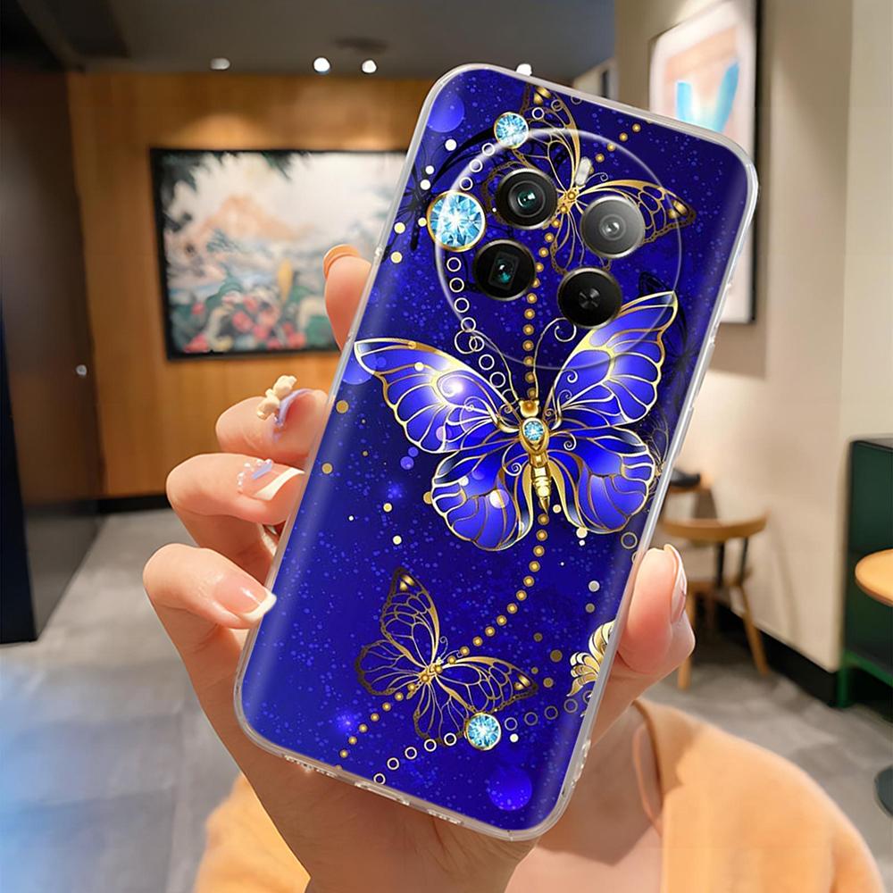 For Realme 12 Plus Case Silicone Soft TPU Back Cover For Realme 12 Pro Plus Realme12 Pro+ Phone Cases Protect Transparent Fundas