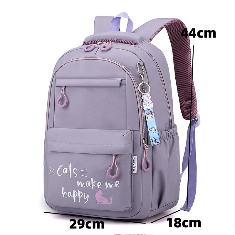Kinder-Schultasche, neuer süßer Schulrucksack für Mädchen, Kinder, Kawaii-Büchertasche, Grundschüler, Geschenk, großer Rucksack