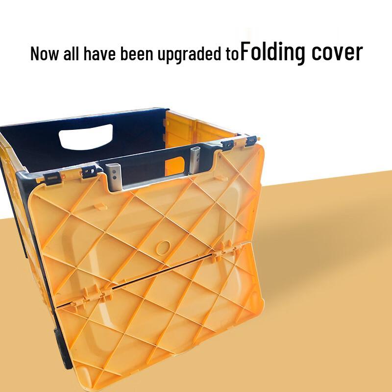 Foldable Rolling Car Trunk Storage Box