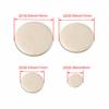 Yibuy 17-Piece White Clarinet Pads, Woodwind Instrument Repair Replacement Pads, 9mm, 11mm, 14mm, 16mm, Repair Parts, Flute Pads