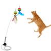 5Pcs Cat Teaser Ball Fun Feather Toys Pet Interactive Toy for Cat Play Exercise
