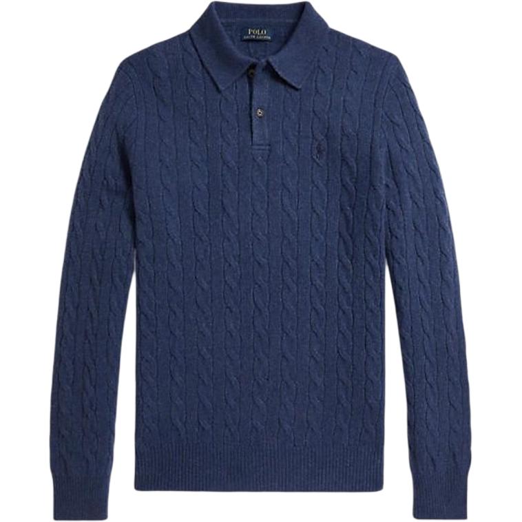 Polo Ralph Lauren Cable Knit Long Sleeve Wool Cashmere Sweater Men Sweater MNPOSWE16822400-410