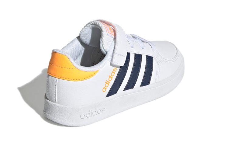 adidas Breaknet EL Little Kid 'White Dark Blue' GW2898