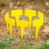 100PCS Waterproof Nursery Garden Plant Tags Thickened Sunscreen T-type Tags Colorful Moisture-proof Stake Tags Greenhouse