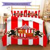 Sunderland AFC Pattern Bedding,Quilt Set Quilt Cover Pillowcase Home Birthday Gift(1 * duvet cover + 2 * pillowcase, without core)