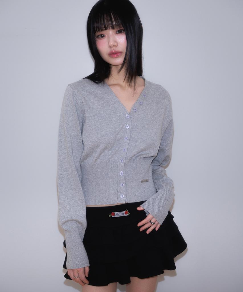 Rose Franz Rose Cancan Mini Skirt [Black]