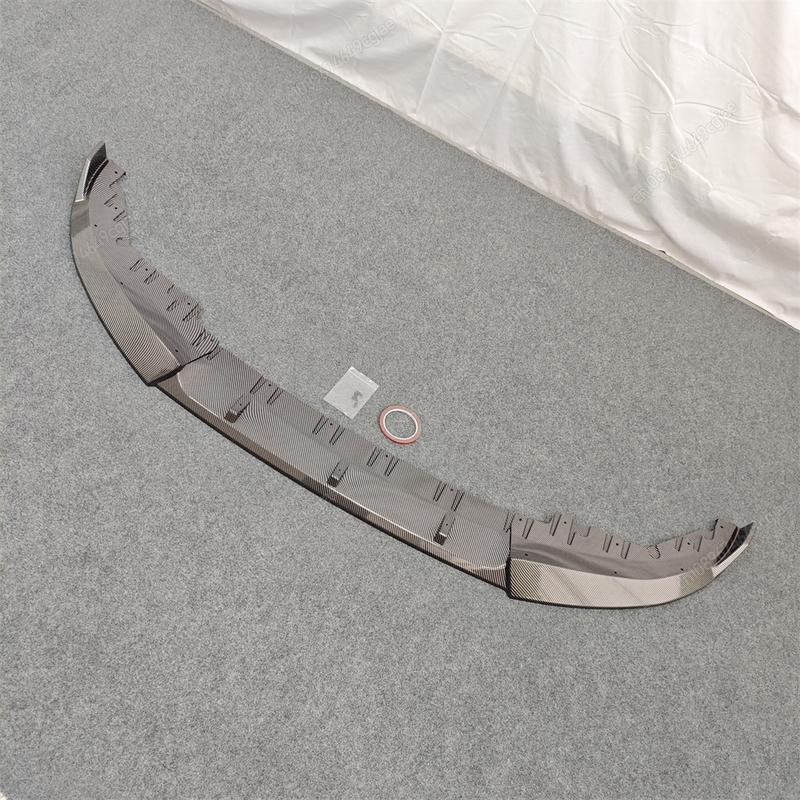 Car Front Bumper Splitter Lip Diffuser For BMW 4 Series G24 G26 420i 430i I4 M50 M-Sport Gran Coupe 4Door 2021-2024 ABS Body Kit