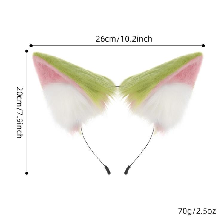 Lightweight Kitten Ears Hairband Cosplay Headbands Ideal for Coser Conventions and Themed Event