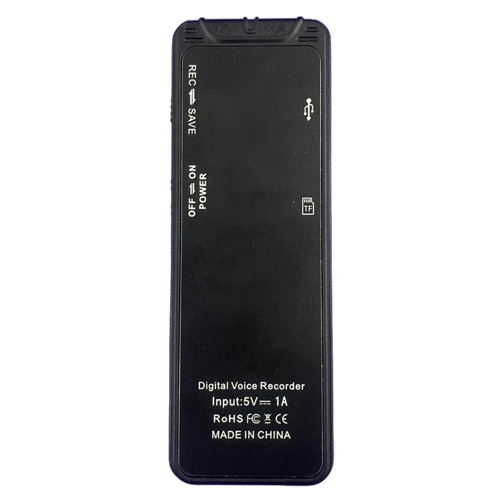 Portable Meeting Voice Recorder 50 Hours Recording Time 1.44  Screen Clear Sound for Students Journalists Professionals Meetings