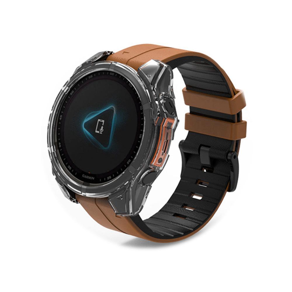 Hülle für Garmin Fenix 8 43mm 47mm 51mm AMOLED SOLAR Weiche TPU Abdeckung Schutz Kratzfest Bumper Schutzhülle Zubehör