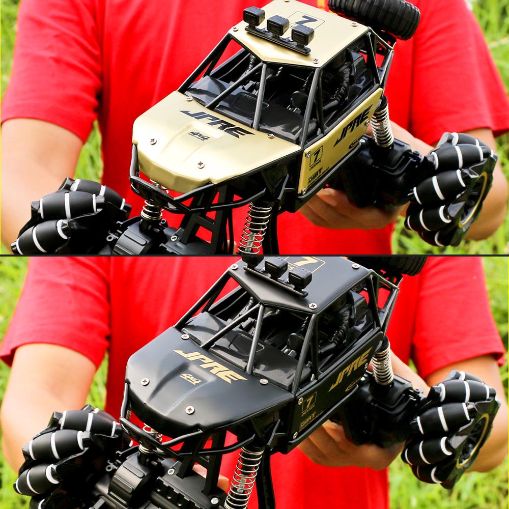 616A 1/16 RC Stunt Car 4WD 2.4GHz Off-Road RC Crawler Dual Remote Control Deformation Watch