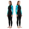 Muta Completa da 3mm Donna Termica in Neoprene Muta da Subacquea Snorkeling Surf Costume da Bagno Uso Estivo Invernale