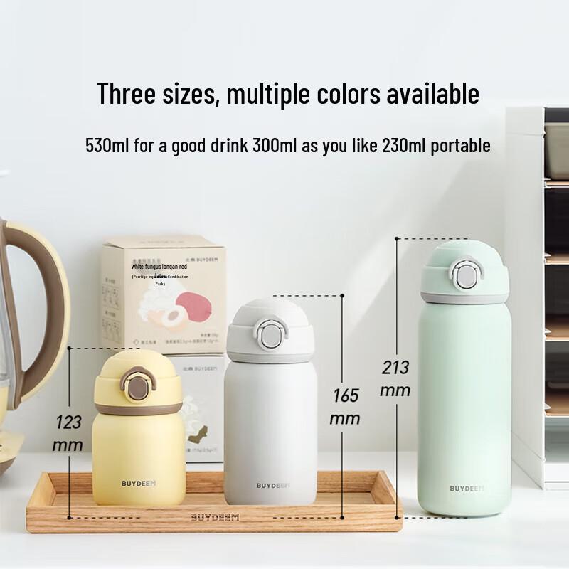 Buydeem Mini Portable Pop-up Lid Children s Thermos