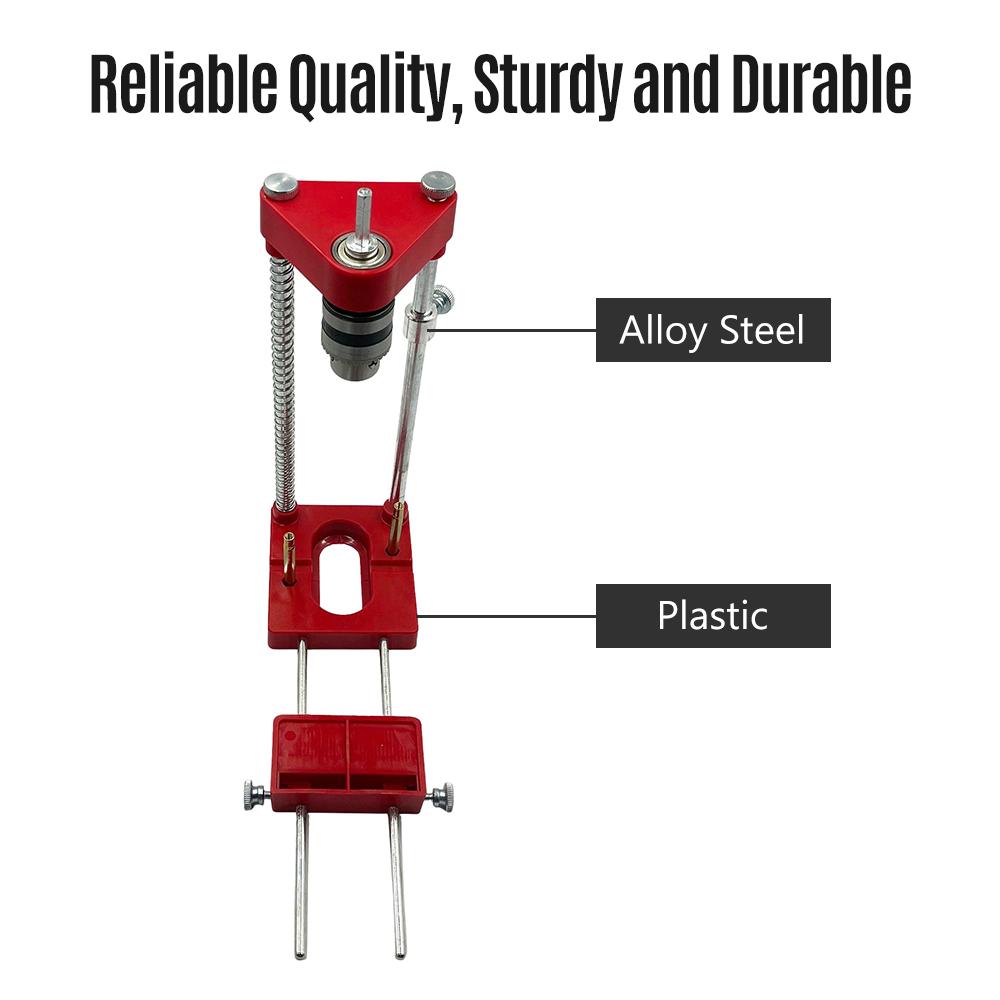 Drill Woodworking Locator Kit Drilling Hole Puncher Positioner for Wood Portable Bench Drill Press Machine Woodwork Tool fo