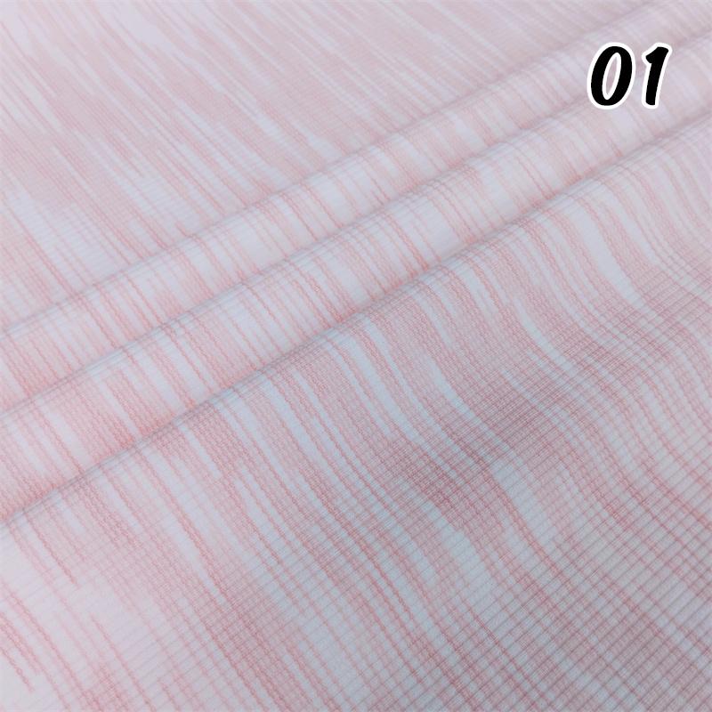 50*150cm High-elastic Striped Knitted Jacquard Fabric DIY Sewing Dress Pants Sweaters Cushion Tie-dyed Designer Fabric