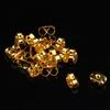 160pcs Metal Gold Earring Backs Scrolls Non Slip Earnuts for DIY Jewelry Findings