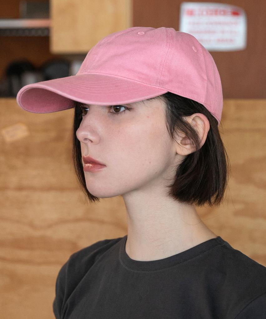 Chaebteo Standard Pigment Ball Cap-Pink