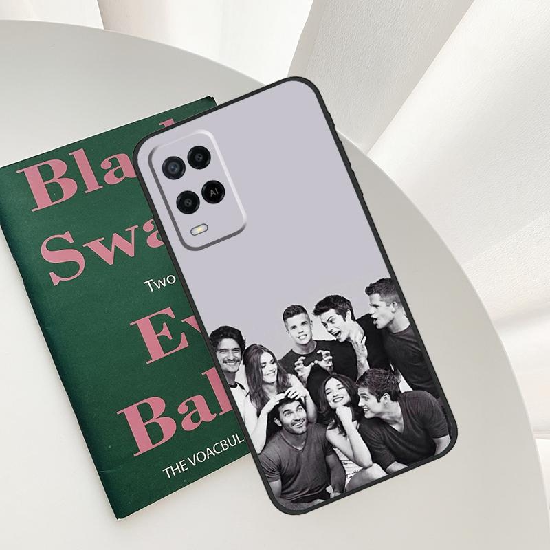 Pouzdro Teen Wolf pro Oppo A58 A78 A98 A15 A16 A17 A52 A72 A76 A96 A54 A74 A94 A57 A77 A54S A57S Kryt