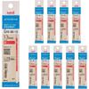 Mitsubishi Pencil Ballpoint Pen Refills, Jetstream, Multicolor, Multi-function, 1.0mm, Red, 10, S...