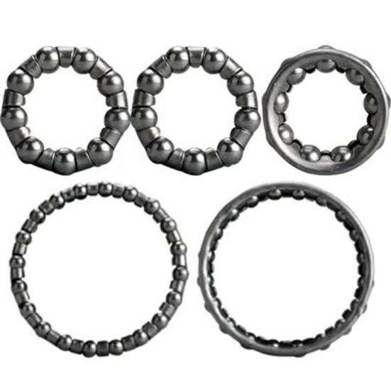 2 Stück Fahrrad-Steuersatzkugeln Hohe Härte Verschleißfestigkeit Lange Lebensdauer Breite Anwendungen Vorne