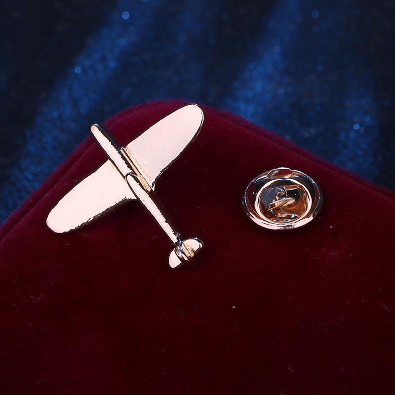 Classic Mini Brooches Set  Maple Leaf Airplane Animal Lapel Pin for Suit Jacket Collar Cute Small Safety Pin Badge for Women Men