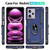 Für Redmi Note 12 Pro 5G Hülle Ringhalter Armor Stoßfest Coque Für Xiaomi Redmi 12 Note12 Pro + Plus 12S 12C Bumper Rückseite